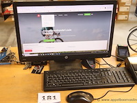 Pc configuratie vv tft-sherm, klavier, muis en é ticketprinters - afbeelding 1 van  3