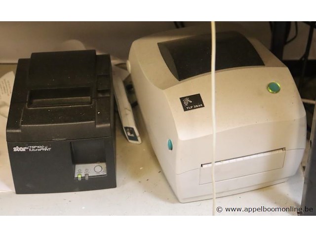 Pc configuratie vv tft-sherm, klavier, muis en é ticketprinters - afbeelding 3 van  3