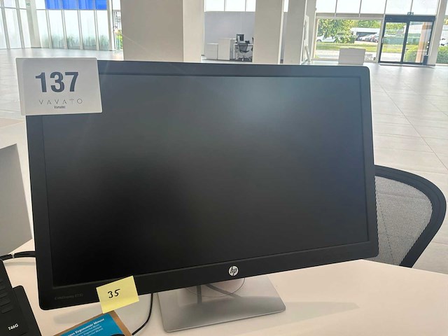 Pc scherm, toetsenbord, printer en telefoon - afbeelding 2 van  5