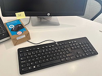 Pc scherm, toetsenbord, printer en telefoon - afbeelding 3 van  5
