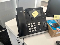 Pc scherm, toetsenbord, printer en telefoon - afbeelding 4 van  5