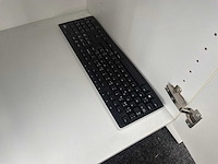 Pc scherm, toetsenbord, printer en telefoon - afbeelding 4 van  5
