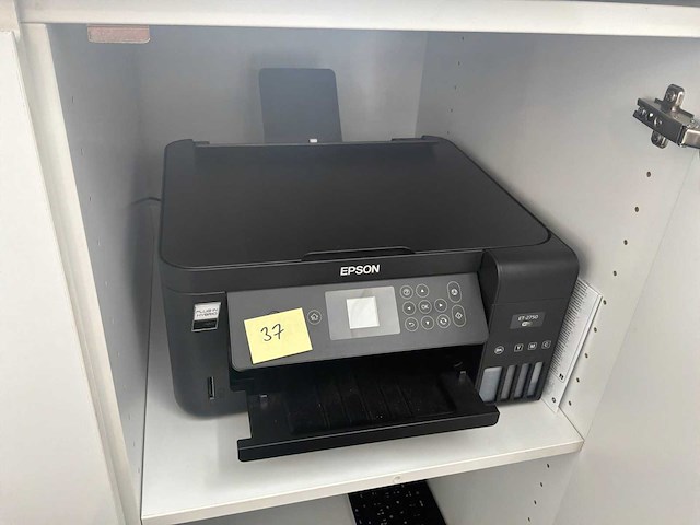 Pc scherm, toetsenbord, printer en telefoon - afbeelding 5 van  5