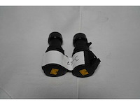 Pce - plug female 110/32/3 - black (2x) - afbeelding 1 van  1