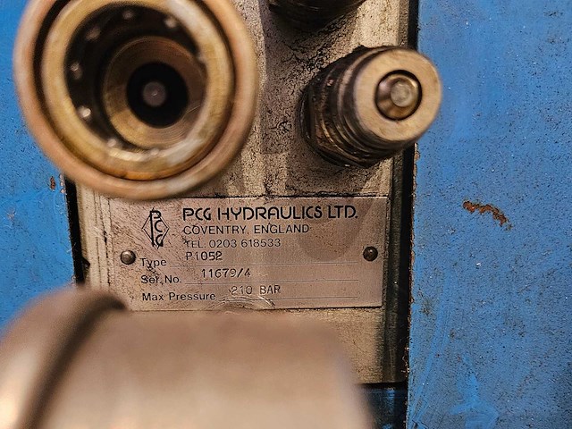 Pcg p1052 klinkmachine - afbeelding 3 van  4