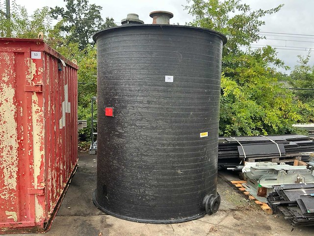 Pct hdpe 7000l verticale opslagtank - afbeelding 1 van  3
