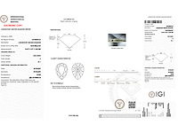 Pear diamant 1.55ct – d/vs1 – igi - afbeelding 4 van  4