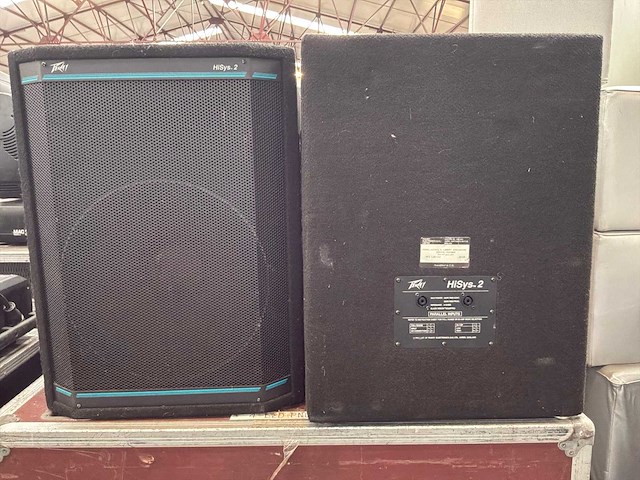 Peavey hisys 2 luidspreker (4x) - afbeelding 1 van  5