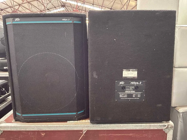 Peavey hisys 2 luidspreker (4x) - afbeelding 1 van  5