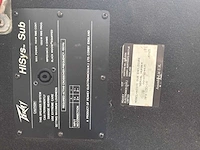 Peavey hisys sub subwoofer - afbeelding 9 van  9