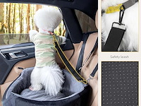 Pecute hondenautostoel voor kleine en middelgrote honden - afbeelding 5 van  5