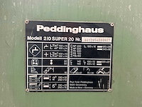 Peddinghaus 210 super 20 pons-knipmachine - afbeelding 2 van  10