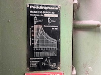 Peddinghaus 210 super 20 pons-knipmachine - afbeelding 10 van  10