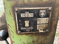 Peddinghous 210d/11 pons- en knipmachine - afbeelding 4 van  12