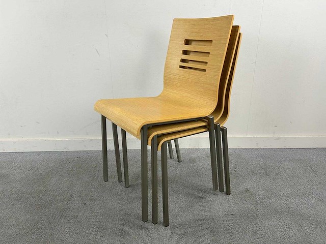 Pedrali - - kantinestoel (3x) - afbeelding 3 van  5