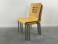 Pedrali - - kantinestoel (3x) - afbeelding 3 van  5