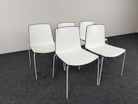 Pedrali - tweet - kantinestoel (4x) - afbeelding 1 van  5