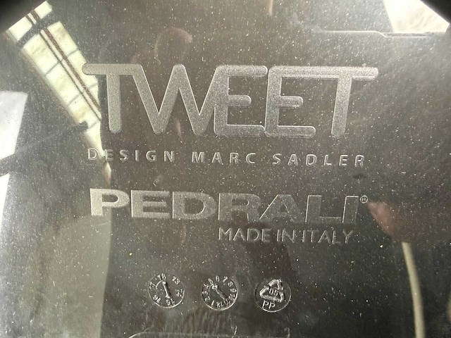 Pedrali - tweet - kantinestoel (4x) - afbeelding 4 van  5