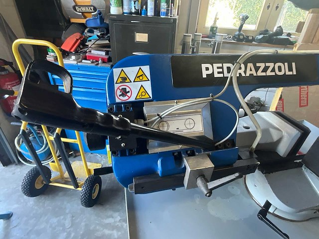 Pedrazzoli lintzaagmachine / bandzaagmachine voor metaal - afbeelding 4 van  13