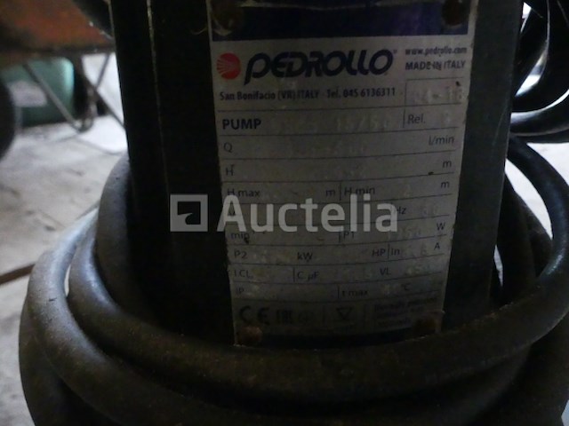 Pedrollo vxc 15/50 hoge-flow keldervacuümpomp - afbeelding 5 van  6