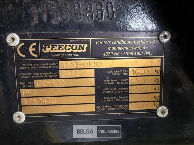 Peecon haakarm-aanhangwagen - afbeelding 2 van  18