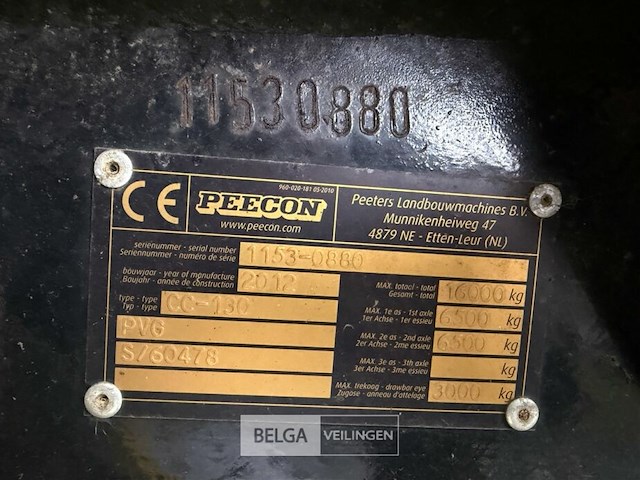 Peecon haakarm-aanhangwagen - afbeelding 18 van  18