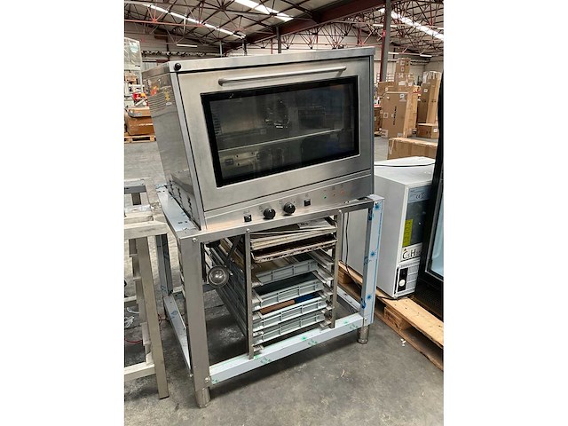 Peeraer professionnele rvs hetelucht oven - afbeelding 3 van  8