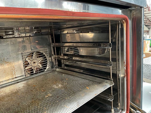 Peeraer professionnele rvs hetelucht oven - afbeelding 5 van  8