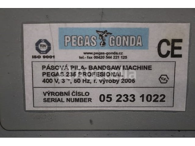 Pegas gonda 235x300 shi-lr metalen kettingzaag - afbeelding 2 van  17