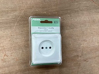 Peha wandcontactdoos volle afdekplaat (18x) - afbeelding 2 van  4