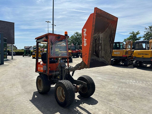 Pel-job - 1998 - ed750 - dumper - afbeelding 21 van  41