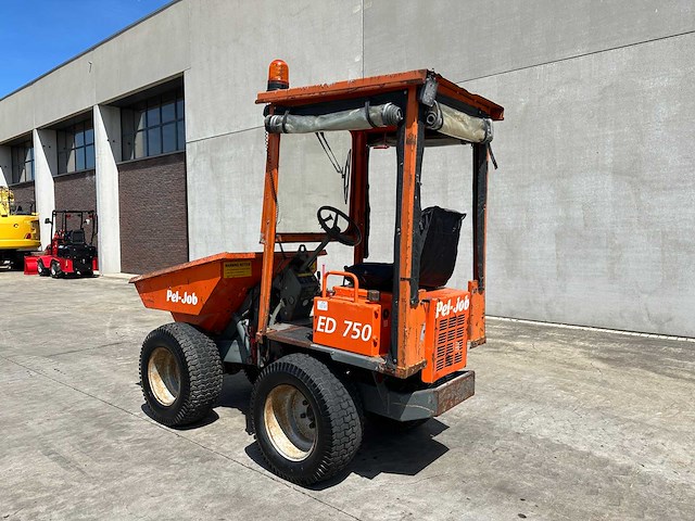 Pel-job - 1998 - ed750 - dumper - afbeelding 12 van  14