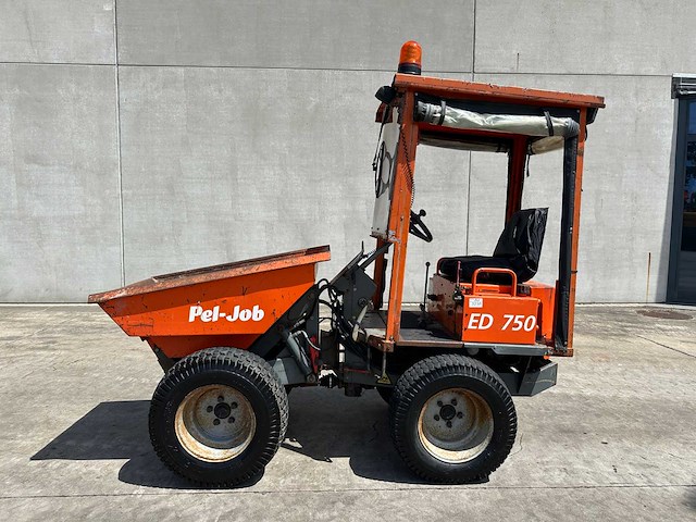 Pel-job - 1998 - ed750 - dumper - afbeelding 13 van  14