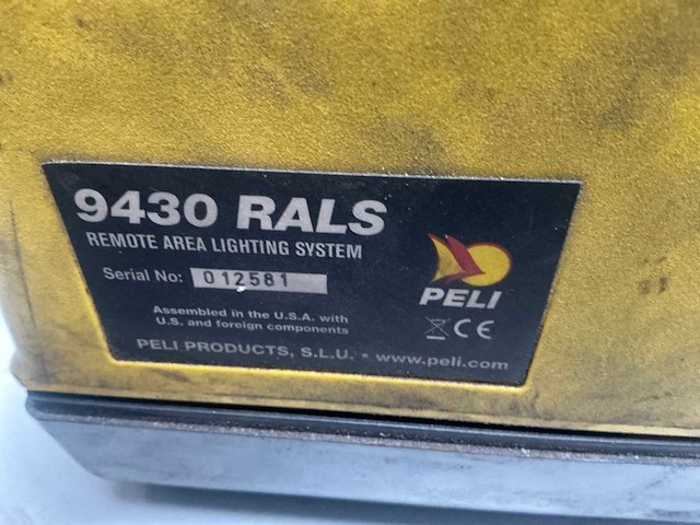 Peli 9430 rals werflamp op accu - afbeelding 7 van  8