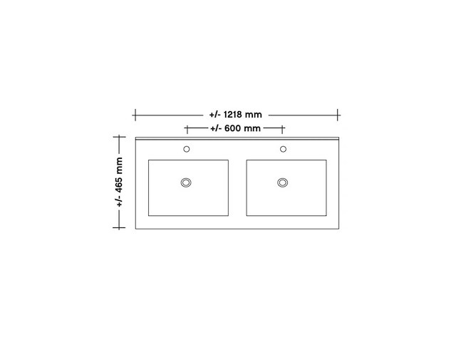 Pelipal - calypsos 120 cm - badmeubelset greeploos oxid donkergrijs - afbeelding 1 van  1