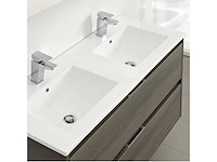 Pelipal - calypsos 120 cm - badmeubelset greeploos wit + hoge kast - afbeelding 1 van  2