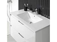 Pelipal - calypsos 90 cm - badmeubelset greeploos riviera eiken + hoge kast - afbeelding 2 van  3