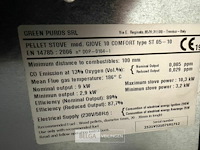 Pelletkachel green puros - afbeelding 7 van  7