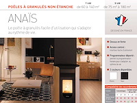 Pelletkachel supra anais 7 - afbeelding 1 van  2