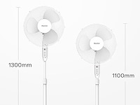 Pelonis vloerventilator met afstandsbediening - afbeelding 2 van  6