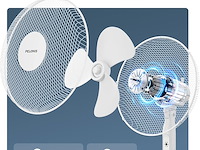 Pelonis vloerventilator met afstandsbediening - afbeelding 3 van  6