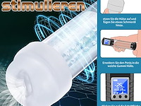 Penispomp , electrische masturbator - afbeelding 3 van  4