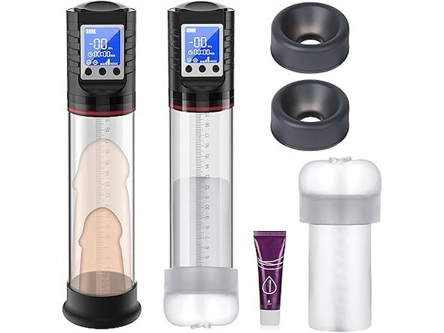 Penispomp , electrische masturbator - afbeelding 1 van  4