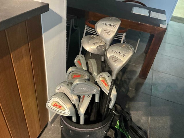 Penn golftas met 13 penn clubs - afbeelding 3 van  6