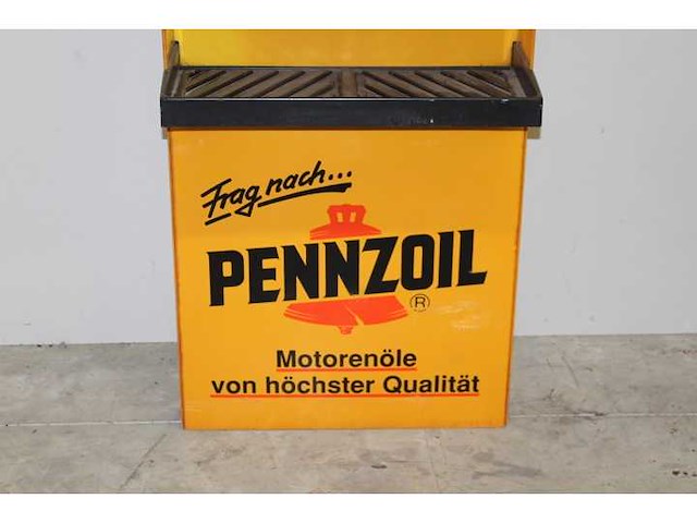 Pennzoil - vintage displaykast - afbeelding 1 van  4