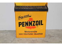 Pennzoil - vintage displaykast - afbeelding 1 van  4