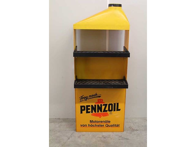 Pennzoil - vintage displaykast - afbeelding 2 van  4