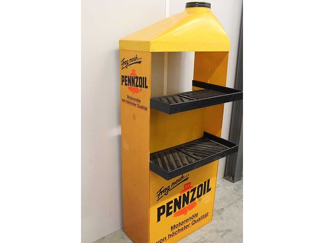 Pennzoil - vintage displaykast - afbeelding 4 van  4