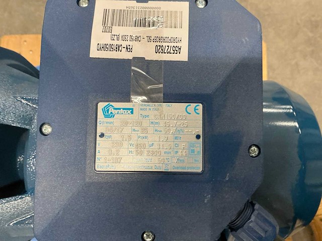 Pentax cam150/100 hydrofoorpomp - afbeelding 5 van  6