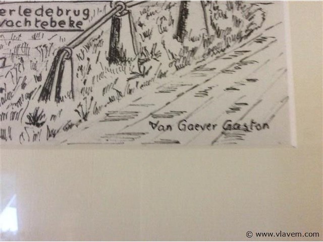 Pentekening getekend - afbeelding 2 van  2